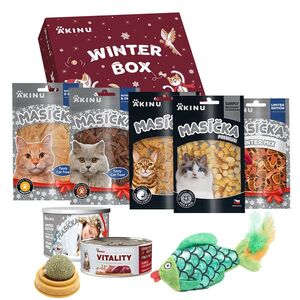 Akinu WINTER BOX Masíčka Premium pro kočky obraz