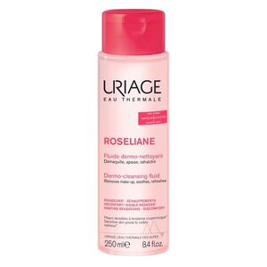 Uriage Roséliane Dermočisticí fluid pro citlivou pleť se sklonem k zčervenání 250 ml obraz