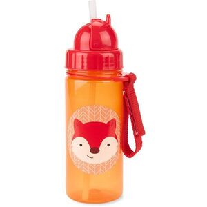SKIP HOP Zoo Hrnek s brčkem PP bez PVC a BPA Liška 12m+ obraz