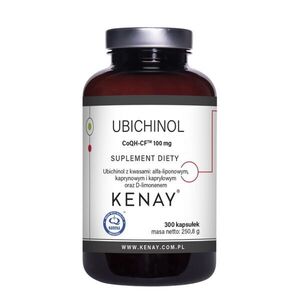 Kenay Ubichinol CoQH CF 100 mg 300 kapslí obraz