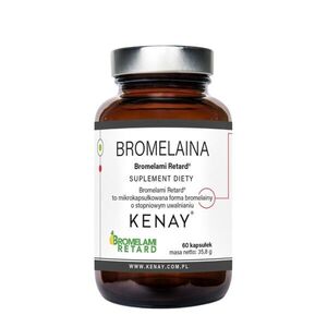 Kenay Bromelain Bromelami Retard 2500 GDU 60 kapslí obraz