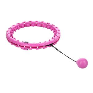 HMS Masážní hula hoop FH01 se závažím fialová obraz