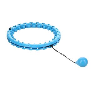 HMS Masážní hula hoop FH01 se závažím modrá obraz