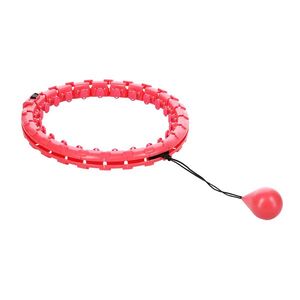 HMS Masážní hula hoop FH01 se závažím červená obraz