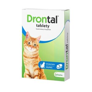 Drontal pro kočky 24 tablet obraz