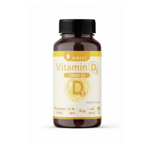 Anixi Vitamin D3 2000 IU 60 tablet obraz