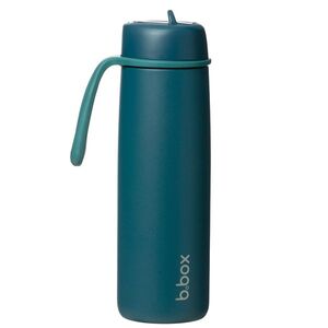 B.BOX Nerezová termolahev s brčkem 690 ml - sea glass obraz