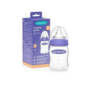 Lansinoh Lahev kojenecká s NaturalWaveTM savičkou (S) 160 ml obraz
