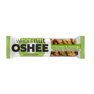 OSHEE Wholenut Pistácie a hořká čokoláda tyčinka 40 g obraz