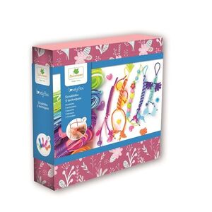 Sycomore Lovely box - kreativní sada scoubidou - zábavné pletení z barevných bužírek obraz