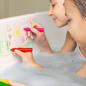 ACCENTRA Pastelky do vany koolkidz jablko 4 barvy 20 g obraz
