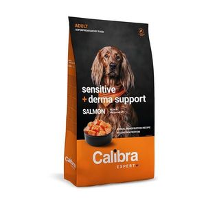 CALIBRA Dog expert+ adult sensitive&derma support granule pro psy 2 kg obraz