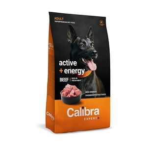 CALIBRA Dog expert+ adult active & energy beef granule pro psy 2 kg obraz