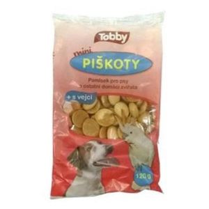 TOBBY MINI Piškoty pro psy 120 g obraz