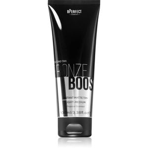 BPerfect Bronze Boost Instant Matte Tan samoopalovací krém na tělo a obličej odstín Light-Medium 100 ml obraz