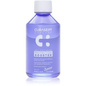 Curasept Daycare Protection Junior Booster ústní voda pro děti 7-12 years Bubble Gum 250 ml obraz