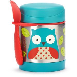 Skip Hop Zoo Food Jar termoska na jídlo Owl 3 y+ 1 ks obraz