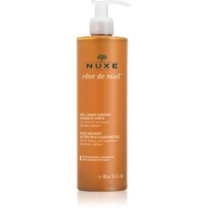Nuxe Rêve de Miel Face and Body Ultra-Rich Cleansing Gel čisticí gel pro suchou a citlivou pokožku 400 ml obraz