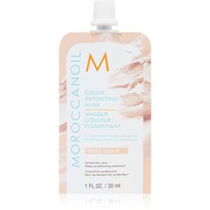 Moroccanoil Color Depositing jemná vyživující maska bez permanentních barevných pigmentů Rose Gold 30 ml obraz