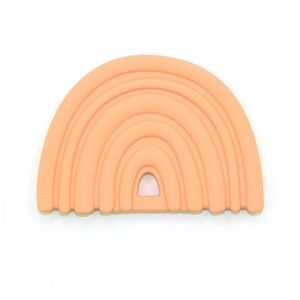 O.B Designs Rainbow Teether kousátko Peach 3m+ 1 ks obraz