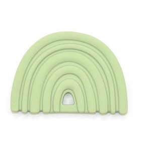 O.B Designs Rainbow Teether kousátko Green 3m+ 1 ks obraz