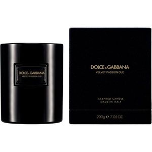 Dolce&Gabbana Velvet Passion Oud Scented Candle vonná svíčka 200 ml obraz