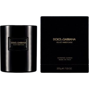 Dolce&Gabbana Velvet Amber Sage Scented Candle vonná svíčka 200 g obraz